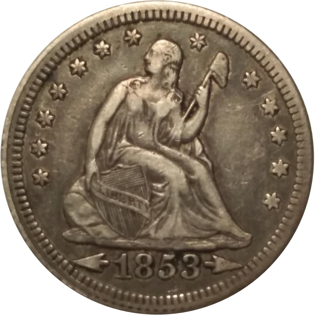 1853-25c-Liberty-Seated-Quarter-With-Arrows-&-Rays